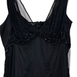 Elegant Black Lace evening dress